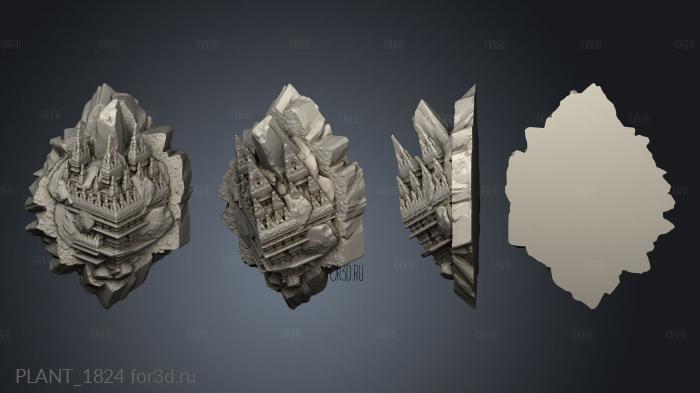 PLANT_1824 3d stl модель для ЧПУ