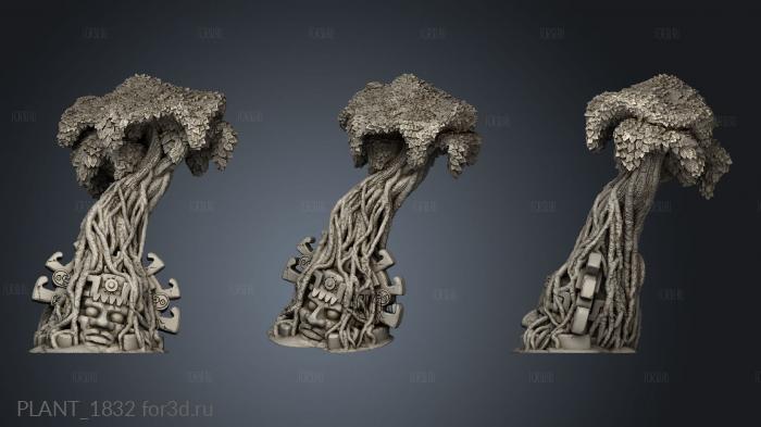 PLANT_1832 3d stl модель для ЧПУ