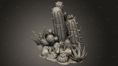Фауна и Скальная Ящерица 3d stl модель для ЧПУ
