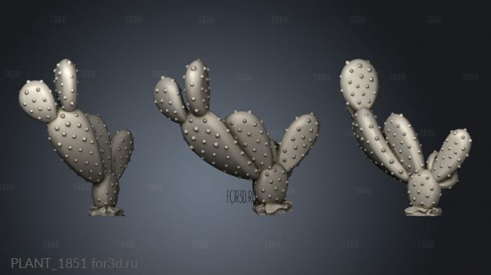 PLANT_1851 3d stl модель для ЧПУ