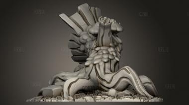 Лесной Вырванный Ствол 3d stl модель для ЧПУ