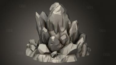 Грот Гоблинов Хрустальное Скопление 3d stl модель для ЧПУ