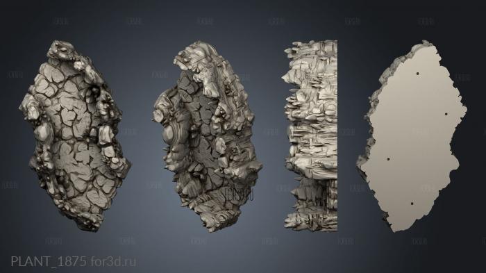 PLANT_1875 stl model for CNC