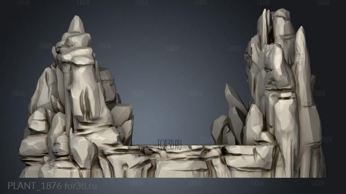 PLANT_1876 3d stl модель для ЧПУ