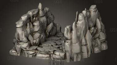 Хрустальные Туннели Грота Гоблинов Короткие Прямые 3d stl модель для ЧПУ