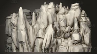 Хрустальные Туннели Грота Гоблинов Короткие Прямые 3d stl модель для ЧПУ