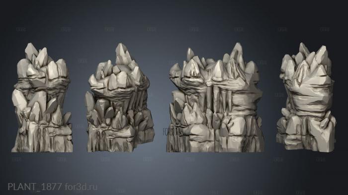 PLANT_1877 stl model for CNC