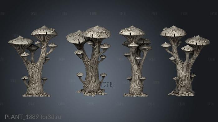 PLANT_1889 stl model for CNC