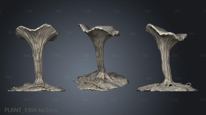 PLANT_1904 stl model for CNC