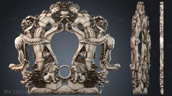 RM_1231 3d stl for CNC