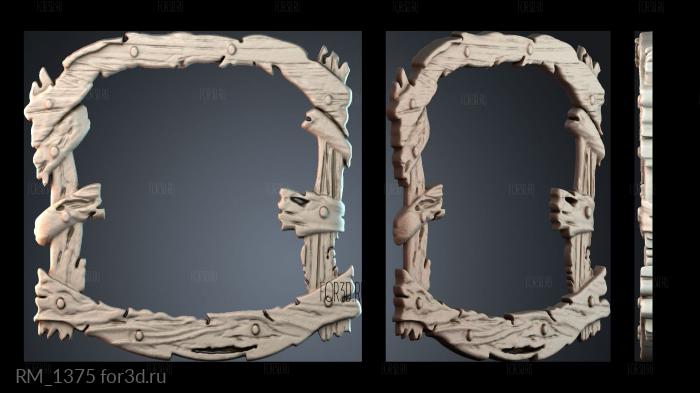 RM_1375 3d stl for CNC