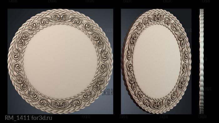 RM_1411 3d stl for CNC