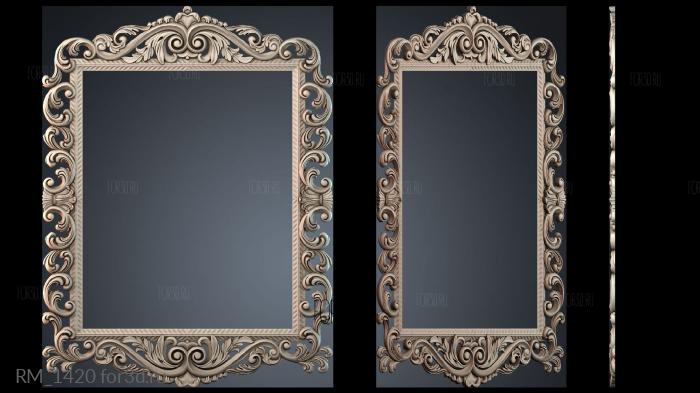 RM_1420 3d stl for CNC