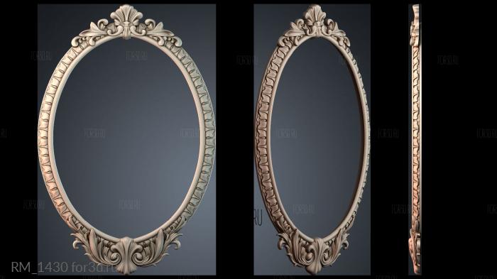 RM_1430 3d stl for CNC