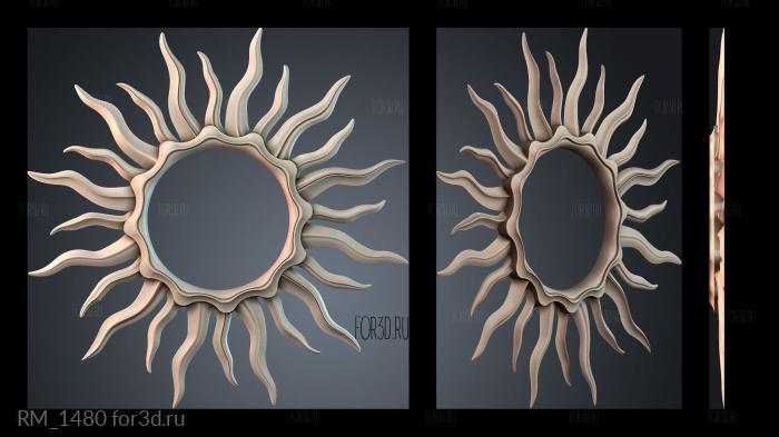 RM_1480 3d stl for CNC