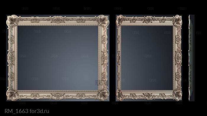 RM_1663 3d stl for CNC