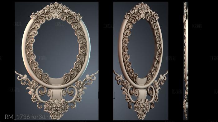 RM_1736 3d stl for CNC