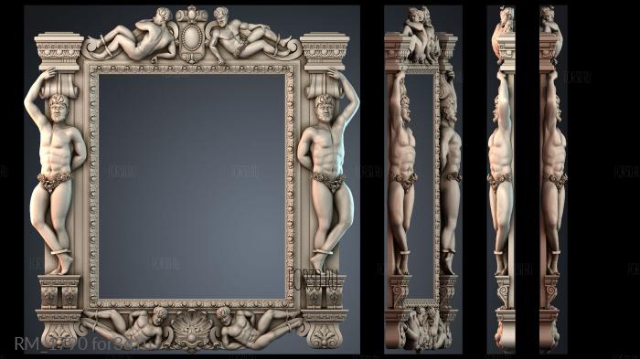 RM_1790 3d stl for CNC