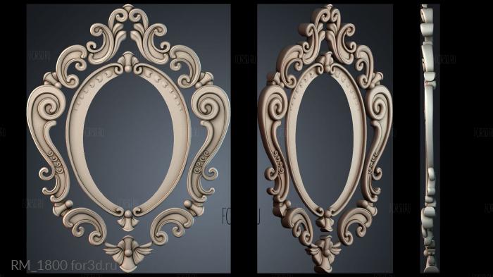 RM_1800 3d stl for CNC