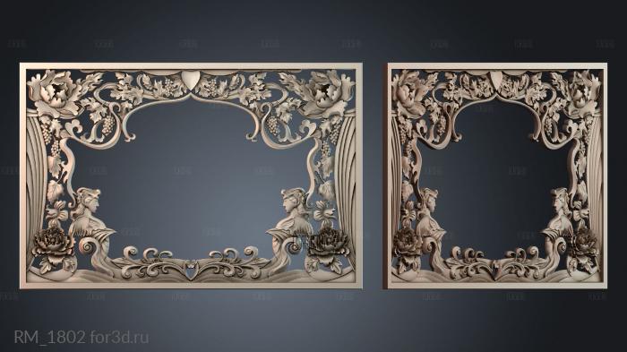 RM_1802 3d stl for CNC