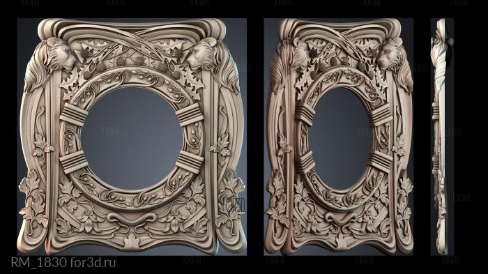 RM_1830 3d stl for CNC