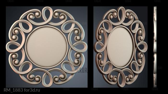 RM_1883 3d stl for CNC