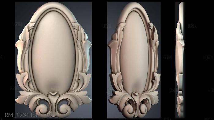 RM_1931 3d stl for CNC