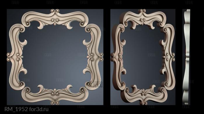 RM_1952 3d stl for CNC