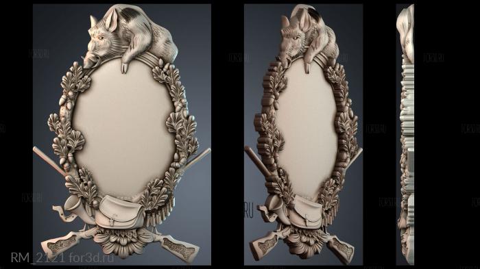 RM_2121 3d stl for CNC