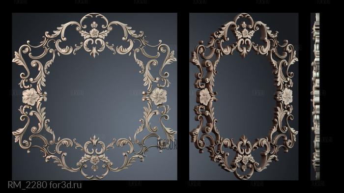 RM_2280 3d stl for CNC