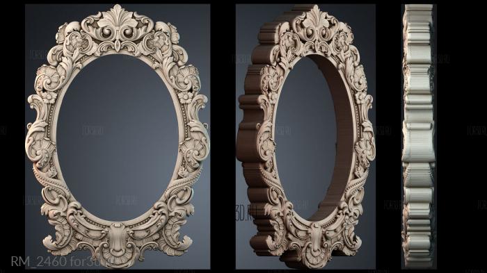 RM_2460 3d stl for CNC