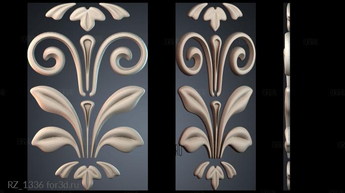 RZ_1336 3d stl for CNC