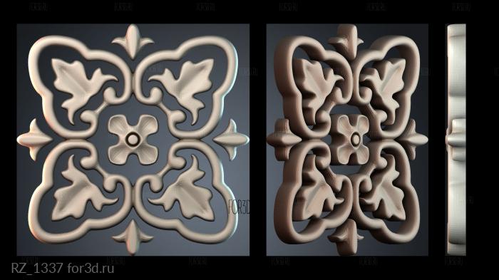 RZ_1337 3d stl модель для ЧПУ