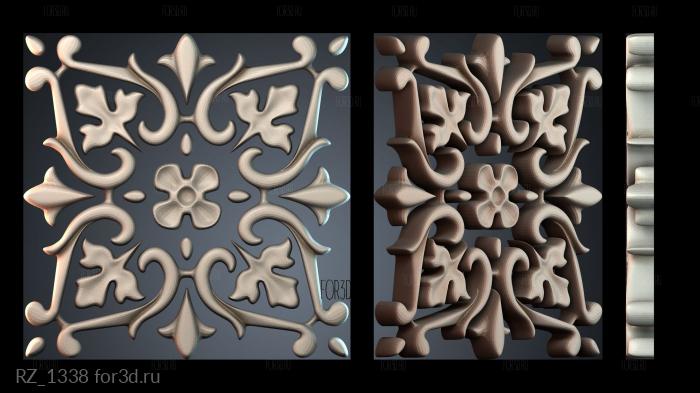 RZ_1338 3d stl модель для ЧПУ