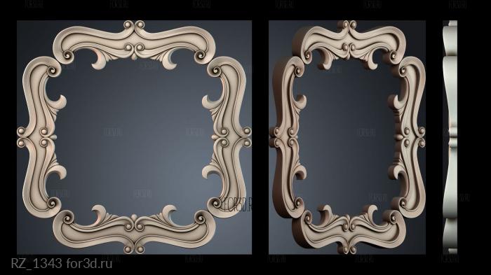 RZ_1343 3d stl модель для ЧПУ