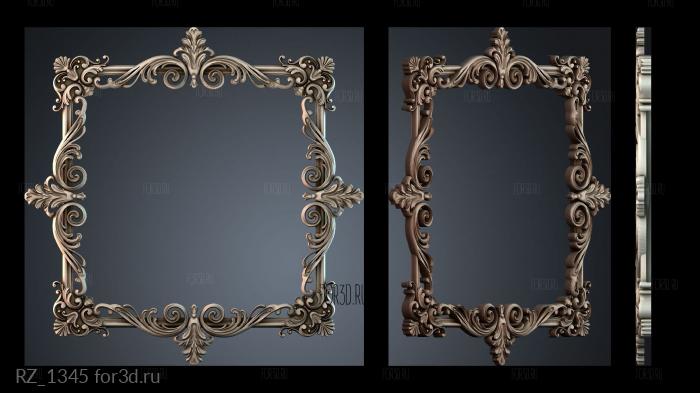 RZ_1345 3d stl модель для ЧПУ