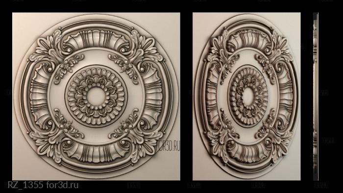 RZ_1355 3d stl модель для ЧПУ