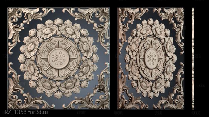 RZ_1358 3d stl модель для ЧПУ