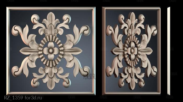 RZ_1359 3d stl модель для ЧПУ