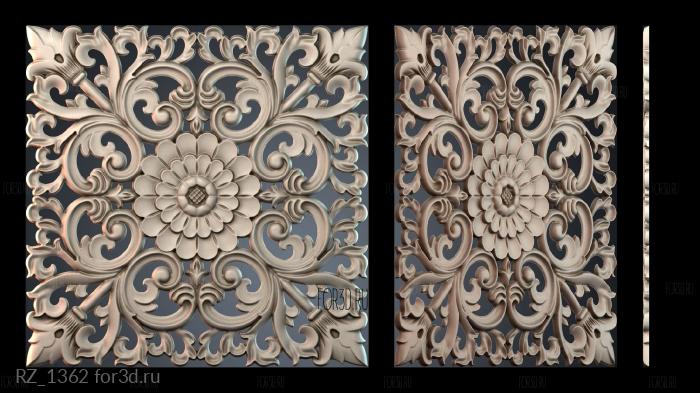RZ_1362 3d stl модель для ЧПУ