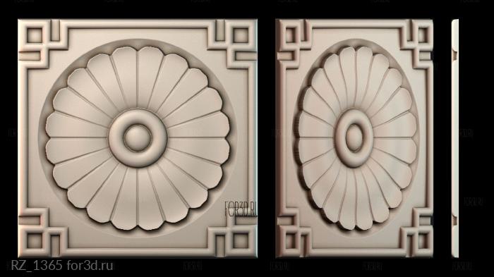 RZ_1365 3d stl for CNC