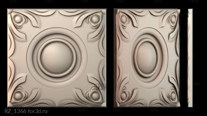 RZ_1366 3d stl for CNC