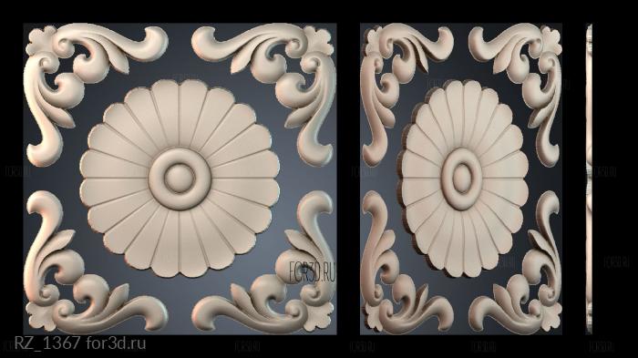 RZ_1367 3d stl for CNC