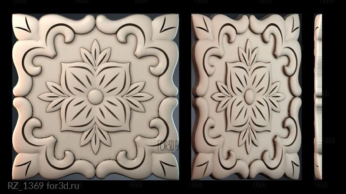 RZ_1369 3d stl for CNC