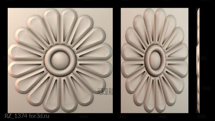 RZ_1374 3d stl for CNC