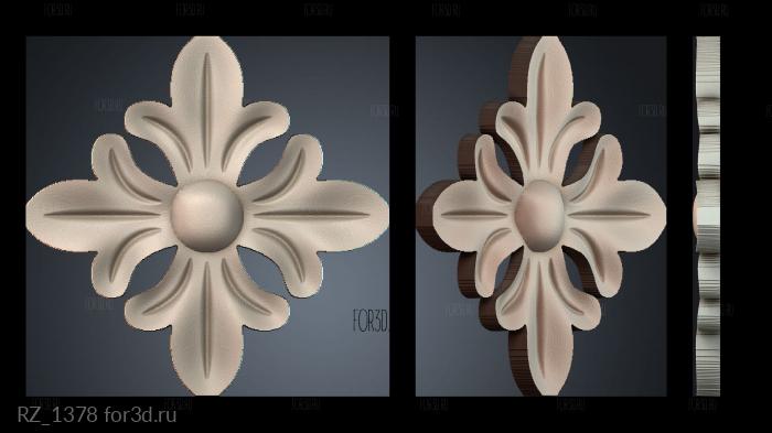 RZ_1378 3d stl for CNC