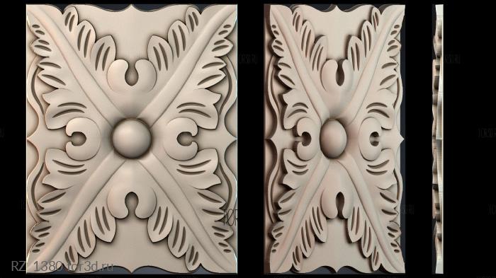 RZ_1380 3d stl модель для ЧПУ