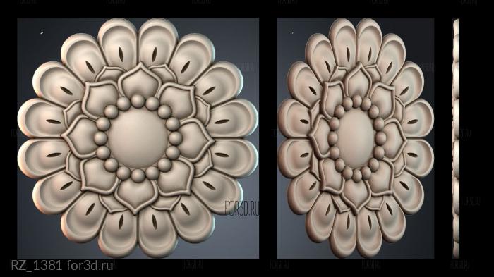 RZ_1381 3d stl модель для ЧПУ