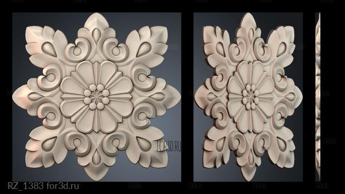 RZ_1383 3d stl модель для ЧПУ