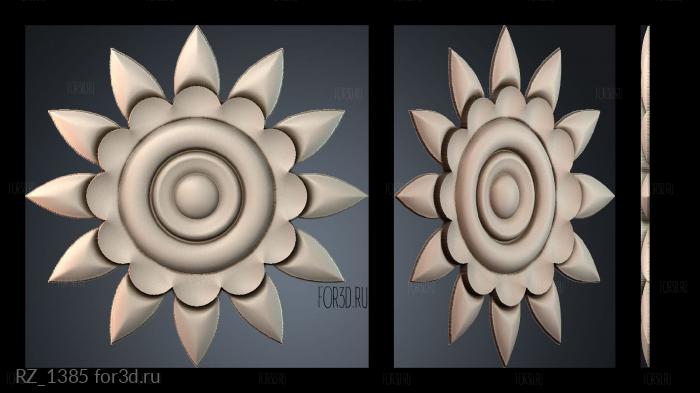 RZ_1385 3d stl модель для ЧПУ